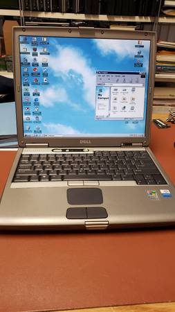 9Pin Dell Latitude D600 Fresh Install Windows 98 SE Laptop w/Office97 1