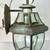 70s Federal Style Exterior Lantern Wall Mount Light Copper Hexagon Gla 6 thumbnail