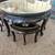Vintage Asian Bird Motif Coffee Tea Table with 4 Stools 7 thumbnail