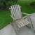 Adirondack Outdoor White Cedar Rocker 1 thumbnail