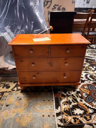 Mid-Cent Modern Wood Nightstand AD.119 1