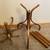 Vintage Hat & Coat Rack / Hat Tree - Solid Oak 10 thumbnail