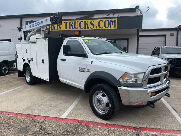 2015 RAM 5500 4X4 DIESEL 7000LB CRANE TRUCK 1