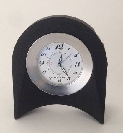 Reloj de escritorio/viaje Mont Blanc 8570 - $195 (Waltham, MA)63470984216833121