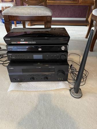 Audio/Video Stereo Receiver Equipment Bundle 1