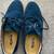 Stylish and very comfy blue suede shoes 5 thumbnail