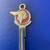 Vintage car key blank. Pontiac Silver Streak. 2 thumbnail