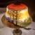 Victorian Pairpoint reverse Painted lamp - cracked 5 thumbnail