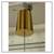 Bomma Lens Single Pendant, White With Brass 11 thumbnail