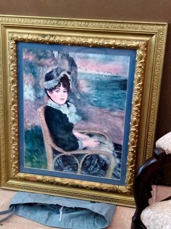 Large Beautiful Painting/Vintage frame 1
