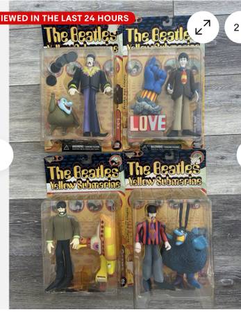 Yellow Submarine figure set 1