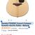 Yamaha FSX800C Concert Cutaway Acoustic-electric Guitar - Natural 7 thumbnail