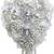 💍New - Bridal / Wedding Rhinestone Flower Brooch Bouquet / Keepsake 2 thumbnail