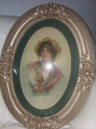 REDUCED! Gypsy picture 24 3/4 x 18 3/4 1