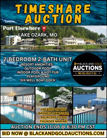 Lake of the Ozarks Timeshare Auction 1