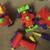 Discovery Toys Motor Works set--3 vehicles, plastic case. 2 thumbnail