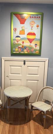 Babar Et Les Ballons framed print by Laurent de Brunhoff 1
