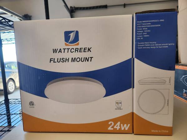 Flush Mount Light w/Adjustable Color 1
