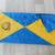 Blue/Yellow Polyester Quilted Zipper Youth Soccer Sleeping Bag w/Back 11 thumbnail
