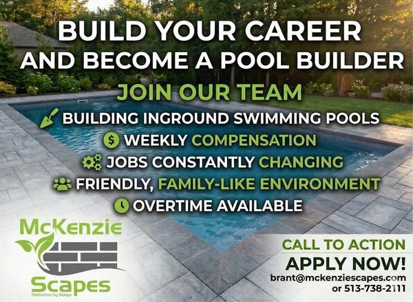 Hardscape & In-Ground Pool Installer (Skid Steer/Excavator Experience) 1