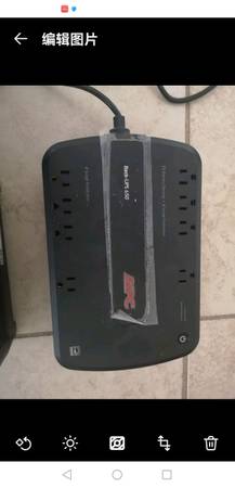 APC BE650G1 650VA 390W Back-UPS with 8-Outlet wirh battery working condition 1