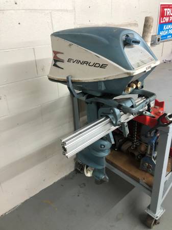 vintage Evenrude outboard 1