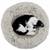 Fun Fur Round Fuzzy Bed for Dogs or Cats - New With Tags 2 thumbnail