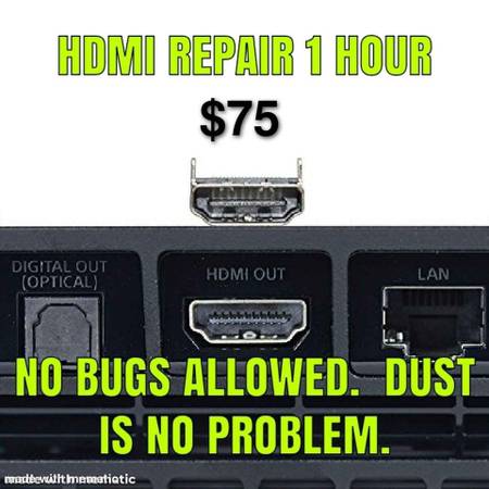 PS4 PS5 XBOX One HDMI Port Repair Done In 1 Hour Same Day !  $75 1