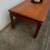 Nice mid-century solid wood danish teak coffee table 4 thumbnail