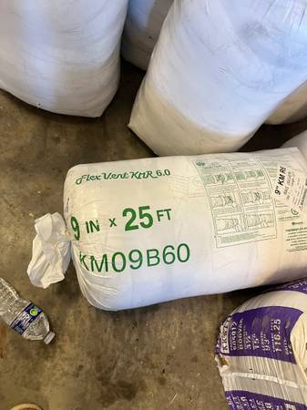 New 9in flex duct 10 bags - $30063470918873345120