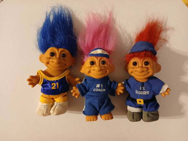 🏀⚾️ Russ Troll Dolls - Basketball & Baseball Player & Coach 1