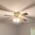 COMBO CEILING MOUNTED FAN & LIGHTS 1 thumbnail