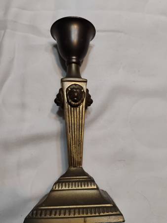 Solid Brass Candlestick Lion images 1