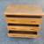Vintage Oak wood low boy 3 drawer 7 thumbnail
