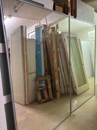Mirror closet door 95'' x 80'' 1