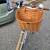 Stylish small/medium white Public bicycle with a front basket. 9 thumbnail