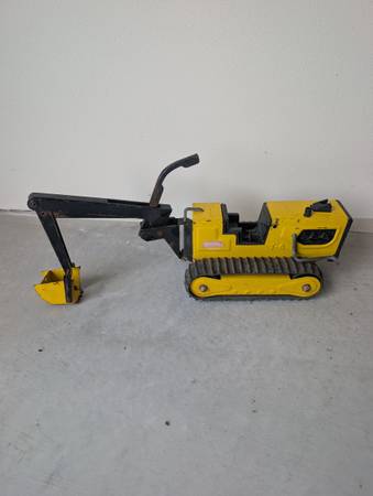 Vintage Tonka Back Hoe 1
