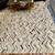 Restoration Hardware /RH: BEAUTIFUL CHEVRON HIDE RUG . [12' x 15'] 1 thumbnail