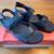 NIB, Easy Spirit Navy Blue 9W Sandals, travel wedding NEW Summer shoes 12 thumbnail