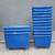 ULINE Industrial Sturdy Heavy Duty Poly Box Trucks for Large Materials 1 thumbnail