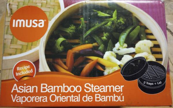 Asian Bamboo Steamer 1