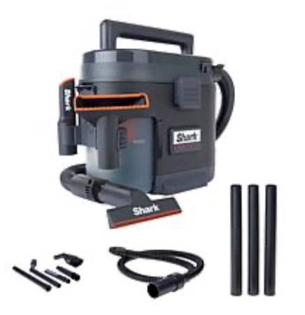 Shark MessMaster Portable Wet/Dry Vacuum (VS101) w/car care kit 1
