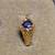 Vintage Natural Oval Blue Sapphire Fashion Ring 10 thumbnail