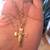 Brand New 18K Yellow Cross Necklace with Amazing Chain and Cross 10 thumbnail