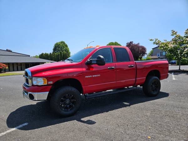 2005 DODGE RAM 2500 SLT QUAD CAB 4X4  *97K - $7,495 (Longview)63623024158339121