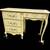 French Provincial Solid Wood Writing Desk Vintage 10 thumbnail