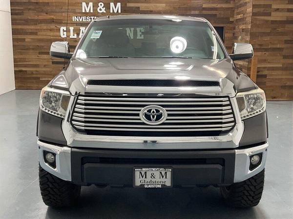 2014 Toyota Tundra Limited CrewMax 4X4 / Leather / LIFTED w.NEW TIRES UPK51L/GSK - $30,500 (+ MM Investment Cars-Gladstone / WE SHIP NATIONWIDE)63623195947521124