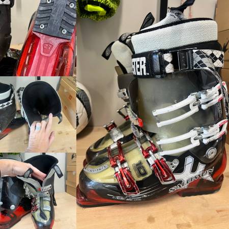 Salomon Intuition Ski Boot, Size 27 with circular open lining 1