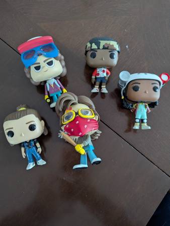 Stranger Things Funko Pops Set of 5 1