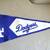 DODGERS OVERSIZED EMBROIDERED WOOL PENNANT 39x16 WINNING STREAK 1 thumbnail